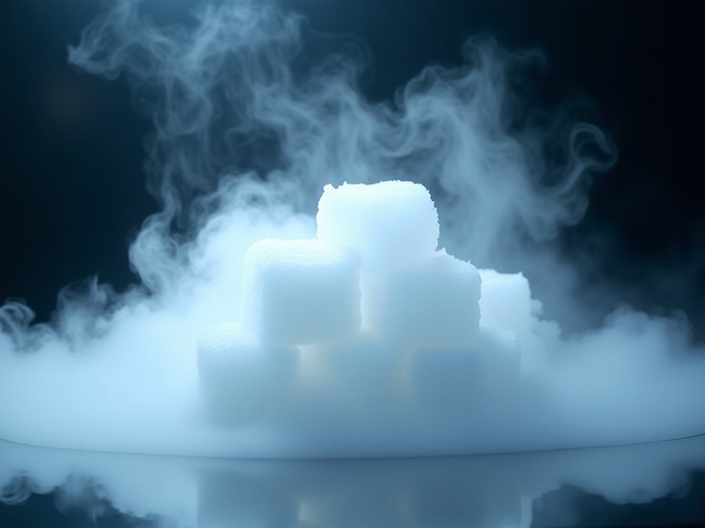 Glace sèche